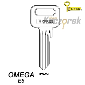Expres 177 - surový mosazný klíč - Omega E5